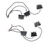 Besshepplo 1 Set Cliff Sensor For Homerun 7000 Series XU7100/01 XU7100/02 XU7000/01 XU7000/02 Robot Vacuum Cleaner Spare Part Anti Drop Detection Replacement Accessory Easy Install