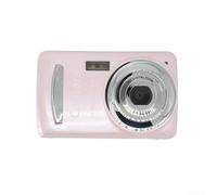 Besshepplo 1080P Home Digital Camera with 16 Megapixel CMOS Sensor, 16x Digital Zoom, 2.4 Inch LCD Screen, Face Recognition White Balance Modes for Auto/Daylight/Cloudy/Fluorescent(Pink)