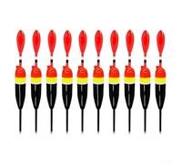 Besshepplo 10Pcs Lightweight Fishing Floats Fishing Floaters Fishing Bobbers Slip Float For Most Types Of Fishing Tube Bobbers For Enhanced Hooking Plastic Material(5g)