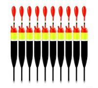 Besshepplo 10Pcs Lightweight Fishing Floats Fishing Floaters Fishing Bobbers Slip Float For Most Types Of Fishing Tube Bobbers For Enhanced Hooking Plastic Material(10g)