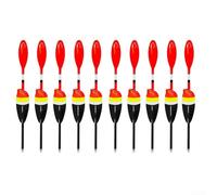 Besshepplo 10Pcs Lightweight Fishing Floats Fishing Floaters Fishing Bobbers Slip Float For Most Types Of Fishing Tube Bobbers For Enhanced Hooking Plastic Material(3g)