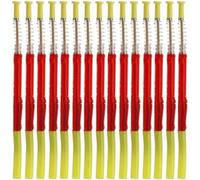 Besshepplo 15 Piece Queen Grafting Tool Set Red Plastic Removal Needles For Hive Management Pest Control And Bee Breeding Efficient Apiary Equipment For Beginners And Experienc