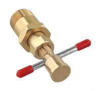 Besshepplo 15mm 22mm Olive Extractor Brass Compression Fitting Removal Tool for Plumbing Repairs and DIY Projects Solid Copper Hand Tool for Removing Olives without Damagi