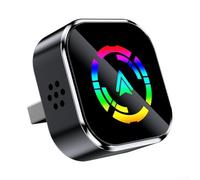 Besshepplo 1PCS 2In1 Wireless For CarPlay Adapter With Bluetooths 5.3 Dual Band WiFi Automatic Connection Quick Startup For Car Entertainment System(A)