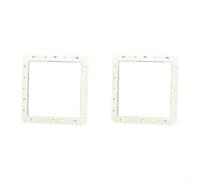 Besshepplo 1PCS Swimming Pool Skimmer Gasket SPX1091G Replacement For Hayward SP1091LX SP1091WM Automatic Filter Strainer 7X7.3 Inches White