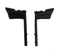 Besshepplo 2PCS Windshield Wiper Cowl Cover Set 53867-52090 Left Right Side For Yaris 2012 2013 2014 Direct Replacement Parts Black Plastic