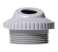 Besshepplo 3 Pack SP1419D Rotating Pool Eyeball Jet Fitting 360 Degree Adjustable Water Outlet Nozzle ABS Gray Black Replacement for Swimming Pool Spa Massage Therapy Compatible wit(Gray)