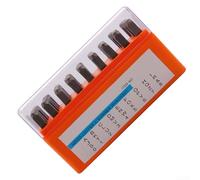 Besshepplo 36 Piece Alphanumeric Stamping Set Chrome Vanadium Steel 3mm Letter Number Punch Tool Kit for Metal Wood Leather Plastic DIY Jewelry Crafting with Storage Box