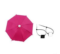 Besshepplo A Must Have Accessory The Mini Cell Phone Holder And Shade For Every E Bike Rider Seeking Comfort And Convenience (Type A rose red)