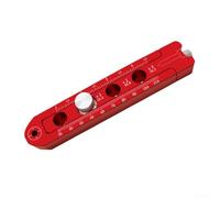 Besshepplo Adjustable Woodworking Precision Circle Drawing Tool Aluminum Alloy Material Lightweight Portable for Carpentry Art Mathematics and Technical Design Easy to Use for Profe