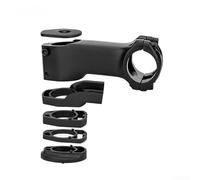 Besshepplo Aluminum Alloy Bike Stem with Internal Cable Routing -7 Degree Angle for 31.8mm Handlebar Mountain Road Bicycle 80mm 90mm 100mm 110mm 120mm 130mm Length Options Black Fin(31.8 * 80MM)