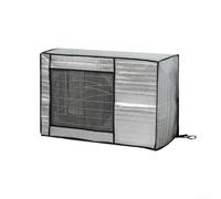 Besshepplo Aluminum Foil Air Conditioner Outdoor Unit Cover Waterproof Sunshade Dustproof Protector for AC External Machine Heat Dissipation Breathable Silver 74x54x26cm(96 * 70 * 40CM)