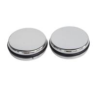 Besshepplo Bathroom Sink Push Button Click Clack Pops Up Button Push Clicks Clack Drain Stopper Stainless Steel Basin Sink Waste For Bathroom Kitchen(2pcs)