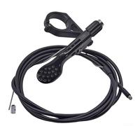 Besshepplo Bike Dropper Seats Post Remote Lever Aluminum Alloy Dropper Post Controller Bicycle Lift Switch Adjustable Control Lever For Dropper Seatposts(black)