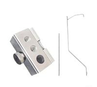 Besshepplo Camping Lantern Stand Pole With Table Slider For IGT Table Systems Desktop Mount Lightweight Aluminum Alloy And Stainless Steel 39cm Rod With 6mm 1/4 Inch 8mm Holes For C