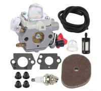 Besshepplo Carburetor Kit For FS40 FS50 FS56 FS70 HT56 KM56 Trimmer With Air Filter Fuel Line Gasket Replaces C1M-67A 4144 120 0608 4144 120 0603 Engine Parts