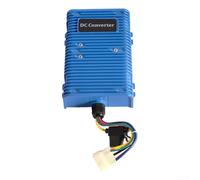 Besshepplo DC Voltage Converter Regulator 36V 48V to 12V for Golf Cart High Efficiency Aluminum Housing Blue