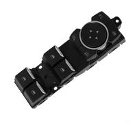Besshepplo Front Left Driver Side Door Window Switch LB5Z14529AC Compatible With Explorer 2020 2021 2022 2023 2024 Without Power Fold Or Signal Mirror Direct Replacement Plasti