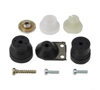 Besshepplo Full AV Buffer Kit With Cover Screws For, Chainsaw Anti Vibration Mount Replacement Part OEM 1121 790 9912 Practical Garden Tool Accessory