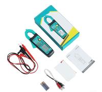 Besshepplo HLP618 Digital Clamp Meter Non Contact Voltage Current Tester with NCV Function Auto Range Dual Display Backlit LCD Flashlight for Electrical Repair AC 200A DC 600V Green