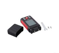 Besshepplo HT633 Digital Wood Moisture Meter with Detachable Probe for 7 Materials Timber Wall Hygrometer LCD Backlit Temperature Humidity Detector ABS Shockproof