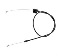 Besshepplo Lawn Mower Throttle Pull Cable Engine Control Wire For Craftsman 22 Inch Deck Series 038 2003 To 2007 Models With Z Bend Ends Black Replacement Part 52.7 Inches Total Length G
