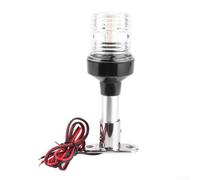 Besshepplo LED Anchor Light for Boat Stern 360° All-Round Marine Navigation Light IP66 Waterproof 5W 12-24V DC Compatible with Yachts Under 50m(10 Inches)