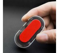 Besshepplo LED Security Light for Cars with Solar Power Flashing Signal for Antitheft Protection (Red)