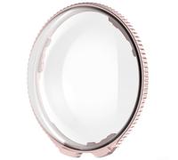 Besshepplo Lens Protector for Insta360 X5, Waterproof and Scratch Resistant, Made from PC Material for Robust Protection (Pink (PC plastic))