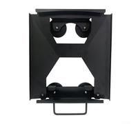 Besshepplo Magnetic Roof Mount For Starlink With Protective Plate Hand Operated Aluminum Bracket For RV Camper Van Truck Boat Stable High Speed Connection Black Finish Easy Ins(Holder)