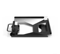 Besshepplo Magnetic Roof Mount For Starlink With Protective Plate Hand Operated Aluminum Bracket For RV Camper Van Truck Boat Stable High Speed Connection Black Finish Easy Ins(Protective cover)
