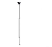 Besshepplo Mountain Bike Hydraulic Fork Pump Shoulder Control Line Lock Rebound Oil Rod Aluminum Alloy Suspension Repair Modification Accessory for 26 27.5 29 Inch Silvery(A)