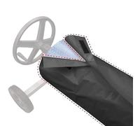 Besshepplo Pool Roll Cover Pool Roll Blanket Cover Multi Functional Swimming Pool Solar Blanket With Reel Roller For Temperature Maintenance(black)