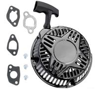 Besshepplo Recoil Starter Assembly For BM80525VNM 212cc Engine for BM803300H RY802925 PW3200 Pressure Washer Parts Black Pull Start Replacement Kit Easy Install