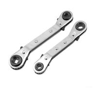 Besshepplo Refrigeration Service Wrench with Hex Bit Adapter for Compressor Valve Operations (Adapter)