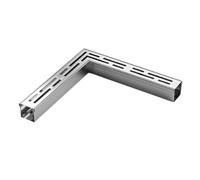 Besshepplo Stainless Steel Drainage Trough Stainless Steel Balcony Small Drain System Kit For Effective Water Management In Various Settings 25X3.5x3CM