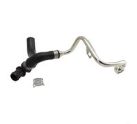 Besshepplo Turbocharger Engine Coolant Return Hose Pipe for Mini R55 R56 R57 R58 R59 R60 R61 Cooper S JCW Clubman 2011-2014 Replace 11539845352 11537645832 Silver Plastic Direct Fit