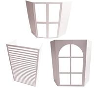 Bessie Bakes Medium Size Self-Standing Faux Window Frame 3 Pack Collection