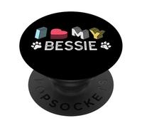 Bessie Personalized Dog Name PopSockets Adhesive PopGrip