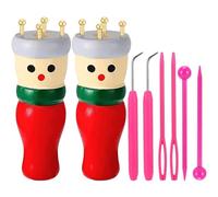 BESSVWELL French Knitting Doll Kit - Knitting Set for Beginners, Kids and Adults to Make Bracelets, Necklaces and Decorations