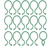 Bessy shop 200Pcs Plant Support Clips Garden Clips for Climbing Plants, Tomato Vine Rings, Trellis & Stem Support, Outdoor Vegetable Gardening Accessories, Grafting Tools