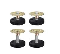 Bessy shop 4 Pcs Headboard Stoppers,Adjustable Threaded Bed Frame Anti-Shake Tool for Bed, Headboard Stoppers, Telescopic Support for Room Wall,Bedside Headboards Prevent loosening Fixer(33-64mm)