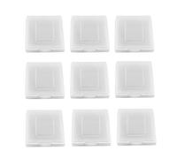 Bessy shop 9pc Cases for Gameboy,Transparent Dustproof Cartridge Protector Gameboy Accessories Reusable Transparent Hard Shell Cases Compatible with Gameboy Series