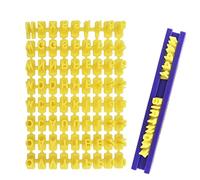 Bessy shop Cookie Stamps Set,72 Pcs Alphabet Number Biscuit Embosser Cutter Fondant Baking Tool Stamp Cake Mould for Cakes Decorating DIY Birthday Make Words Message