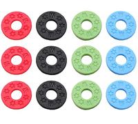 Bessy shop Guitar Strap Locks,12PCS Silicone Strap Locks Rubber Guitar Strap Blocks Guitar Protector Non-Slip Silicone Rubber Guitar Strap Locks Guitar Accessories