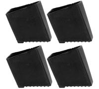 Bessy shop Ladder Feet, Pack of 4 Ladder Feet Ladder Shoes Protective Caps for Ladders Rubber Ladder Feet Non-Slip Ladder Foot Cover for Ladder Feet Universal Ladder Foot Covers 50 x 22 mm
