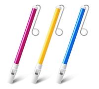 Bessy shop Slide Whistle,3 PCS Children Slide Whistle Musical Instrument Educational Kids Muscle Training Slide Whistle Party Favors with Stainless Steel Sliding Rods for Parent-Child Games