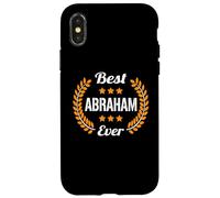 Best Abraham Ever Funny Saying First Name Abraham Case for iPhone X/XS