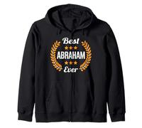 Best Abraham Ever Funny Saying First Name Abraham Zip Hoodie