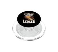 Best Accountant Dad in the Ledger CPA Father PopSockets PopGrip for MagSafe